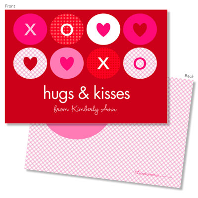 Spark & Spark Valentine's Day Exchange Cards - Hugs And Kisses Spark & Spark Valentine's Day Exchange Cards - Hugs And Kisses